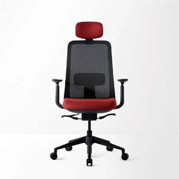 ICON High-Back Mesh Chair with Headrest - Black Saudi Arabia